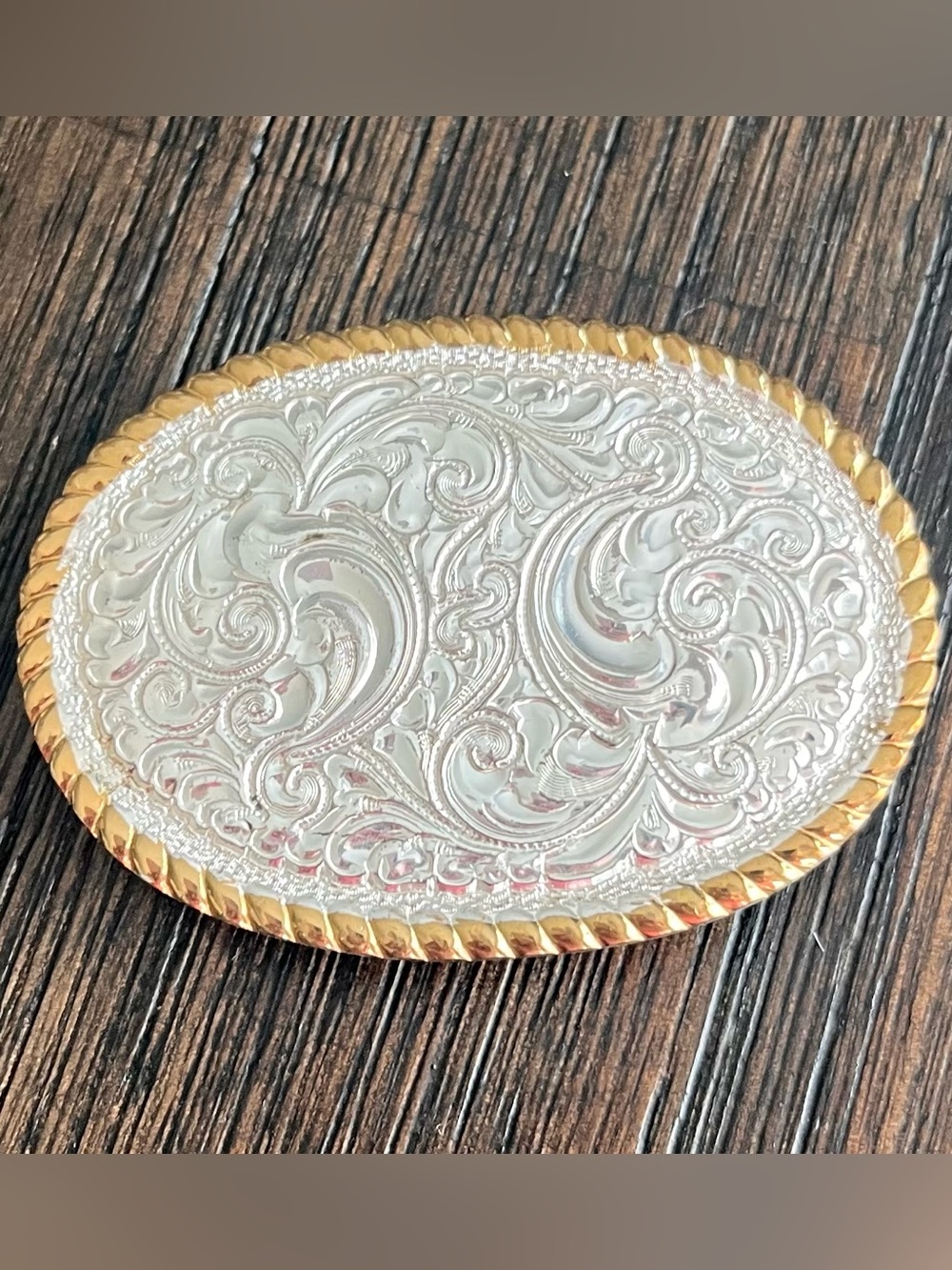 Vintage Crumrine Western Money Clip -